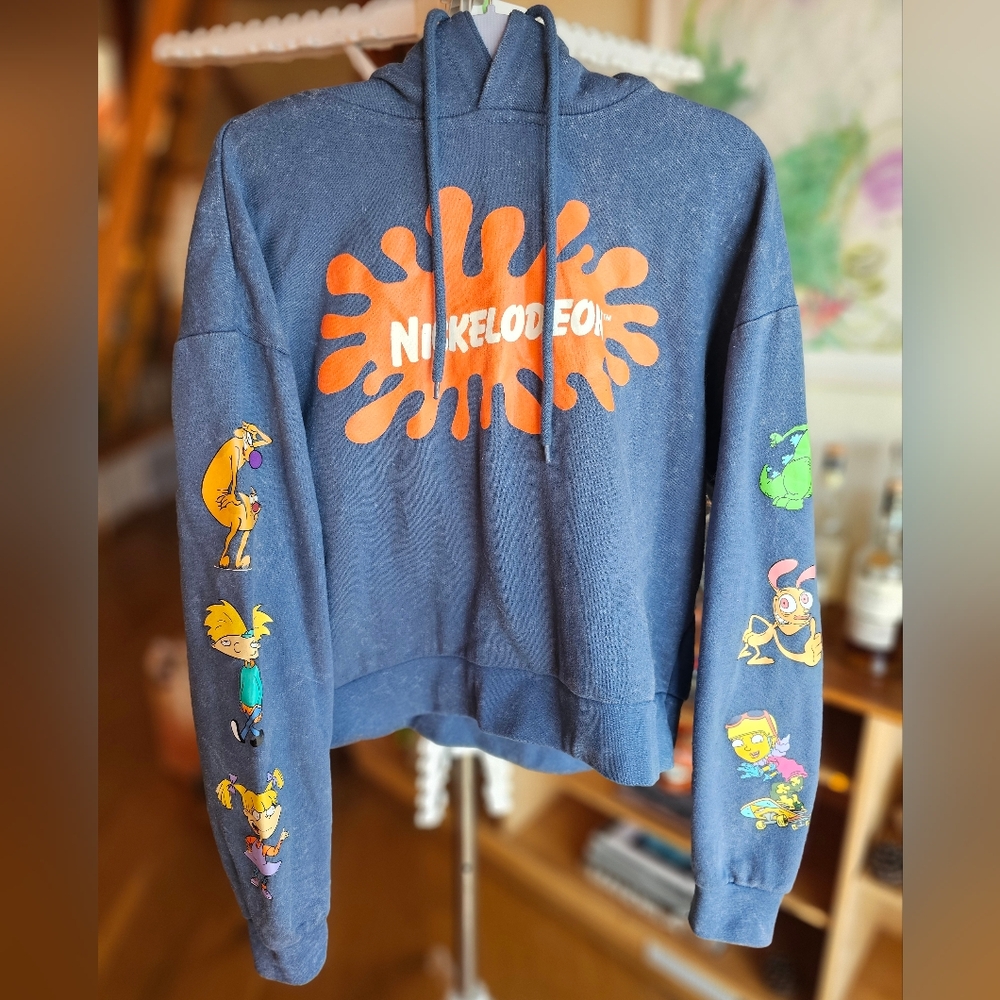 Crop Nickelodeon hoodie